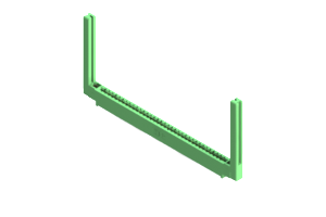 337-035-544-658 - EDAC Card Edge Connector